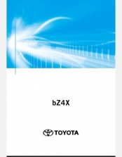 TOYOTA BZ4X 2024-2025 OWNERS MANUAL
